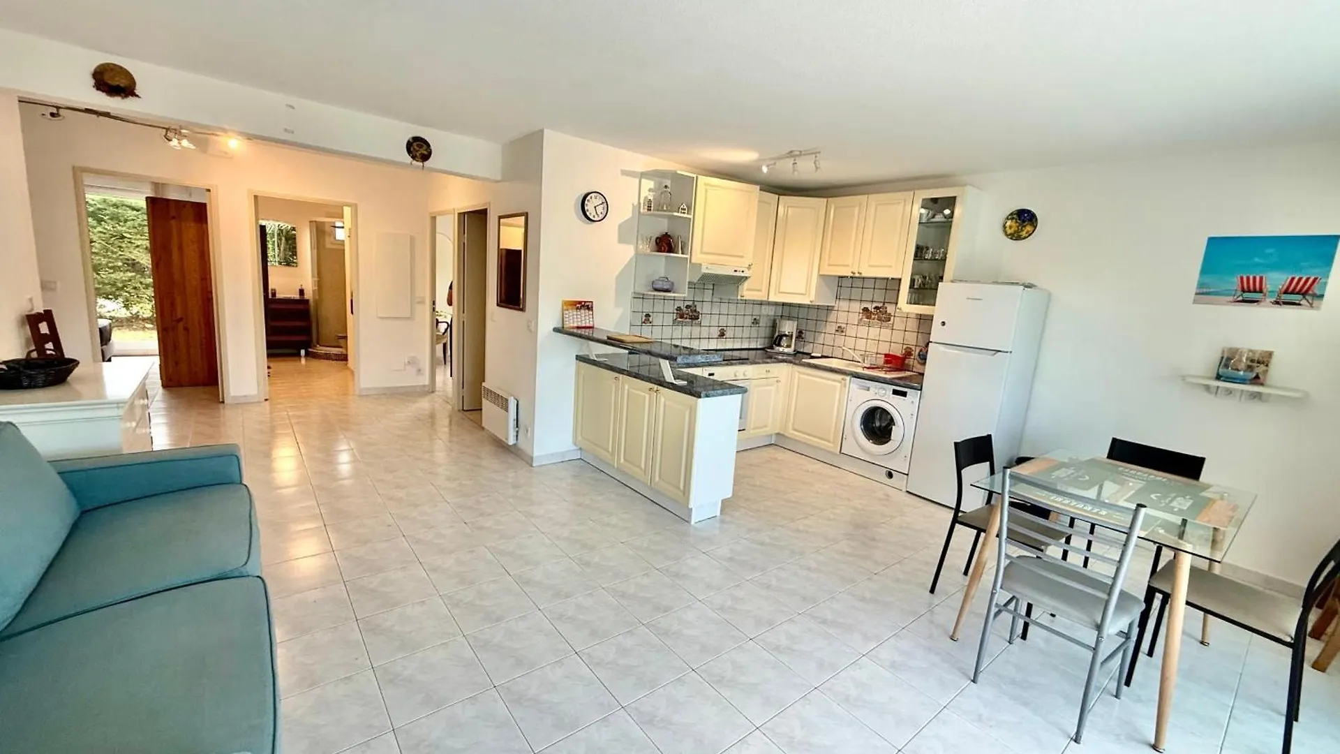 Golfe-Juan 4 People Garden & Garage Apartment 0*,